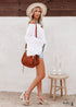 Boho Trumpet Sleeves Chic Blouse Ivy